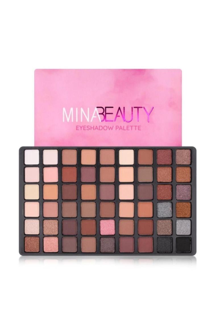 Mina Beauty 54'lü Mat-sedef Far Paleti
