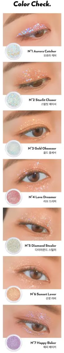 Unleashia - Get Loose Glitter Gel 4gr N°5: Diamond Stealler, Glitter Jel Far