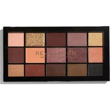 Revolution Reloaded Velvet Rose Far Paleti - 15 Yüksek Pigmentli Kahverengi, Mat ve Parlak Renk Tonları