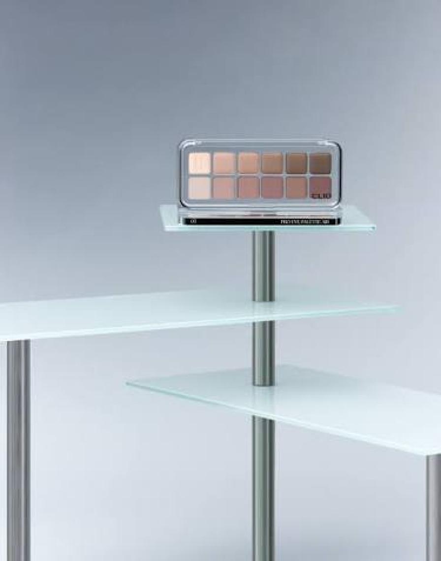 Clio Hafif Dokulu Yoğun Renklere Sahip Göz Farı Paleti CLIO Pro Eye Palette Air (03 Mute Library)