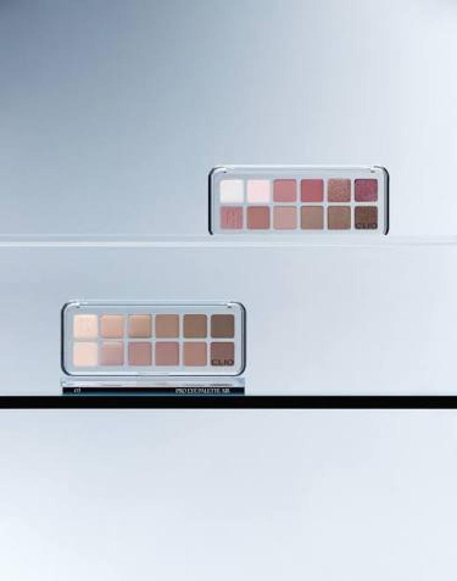 Clio Hafif Dokulu Yoğun Renklere Sahip Göz Farı Paleti CLIO Pro Eye Palette Air (03 Mute Library)