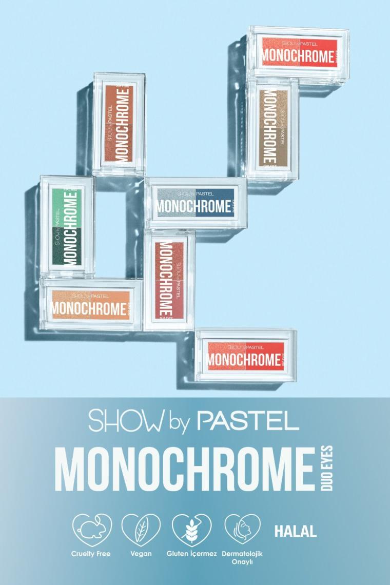 Monochrome Duo Eyes - Ikili Far Paleti 31 Emerald Dust