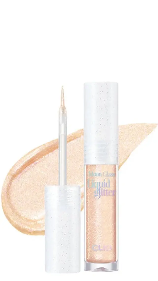 Clio Işıltılı ve Şeffaf Likit Glitter CLIO Moon Glass Liquid Glitter Sweet Cloud (03 Violet Topping)