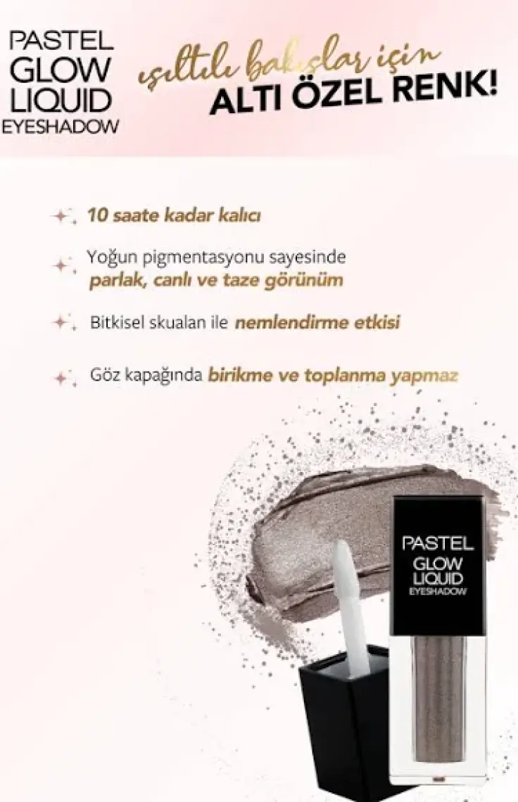 Pastel Profashion Glow Liquid Eyeshadow Göz Farı 223