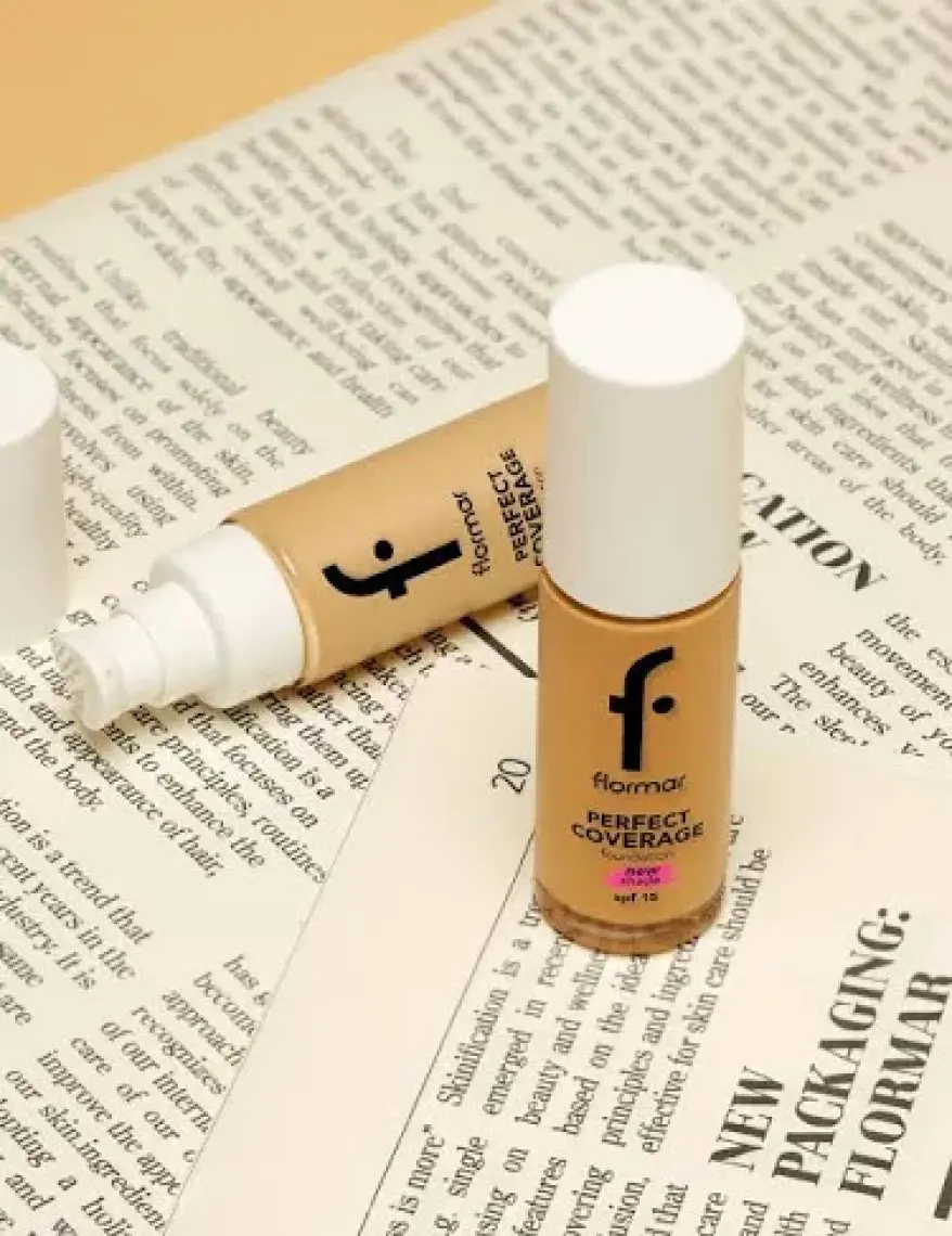 Flormar Perfect Coverage Yoğun Kapatıcı Su Bazlı Fondöten (Nötr Alt Ton) -102 Soft Beige -8682536058162