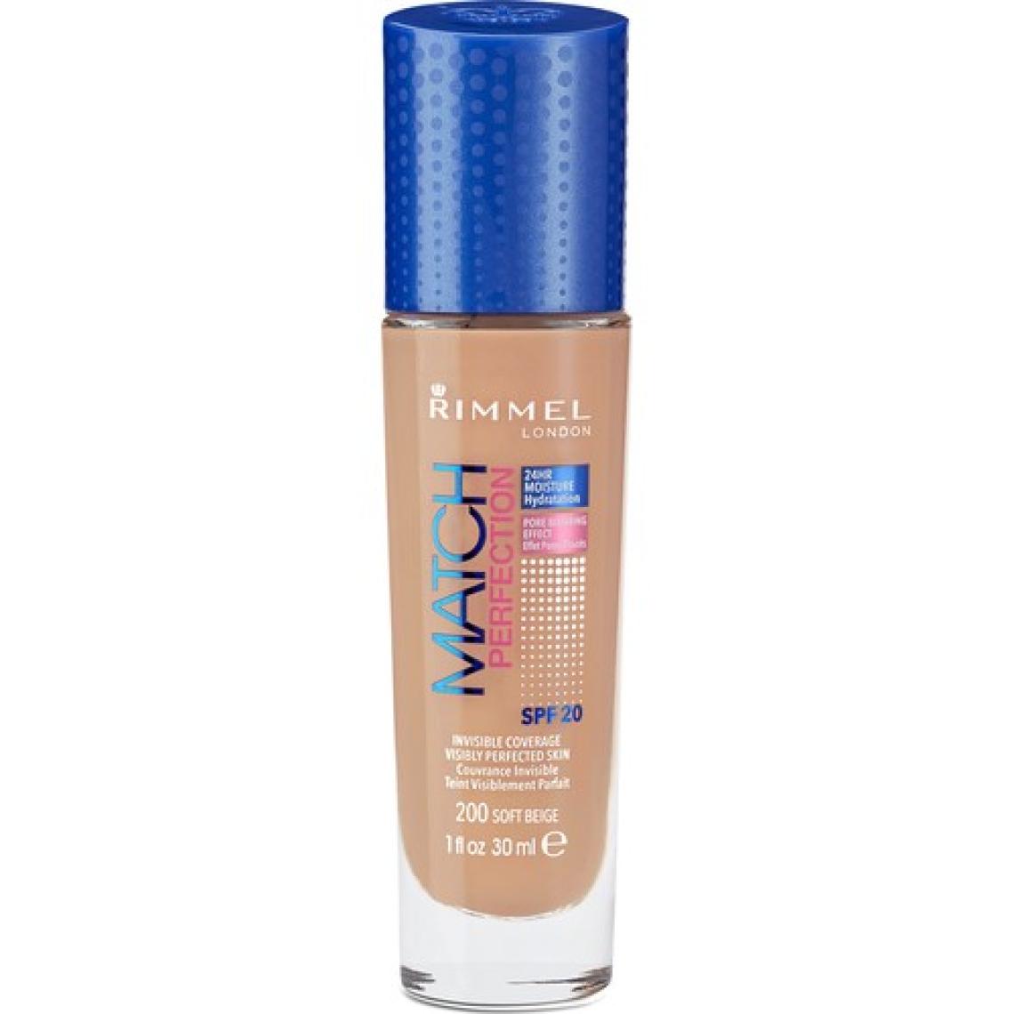Rimmel London Match Perfection Fondöten 200 Soft Beige