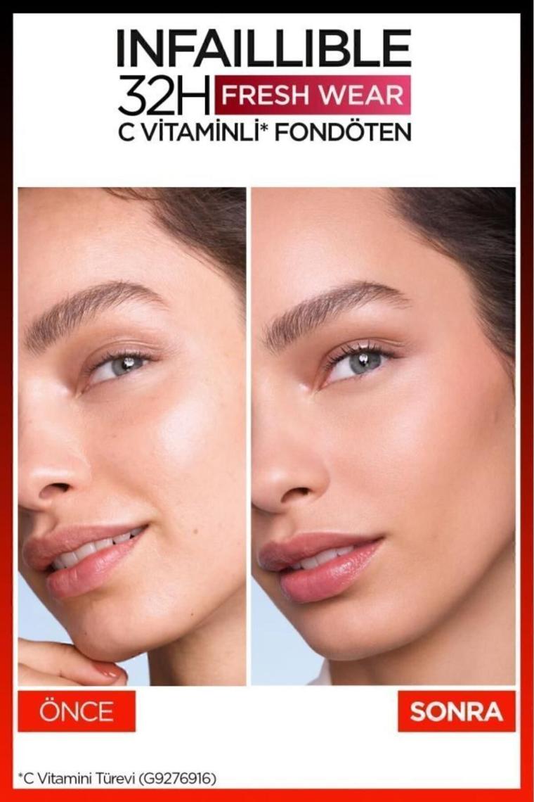 L'Oréal Paris Loreal Paris Infaillible Fresh Wear 32H Fondöten SPF25 Golden Vanilla 120