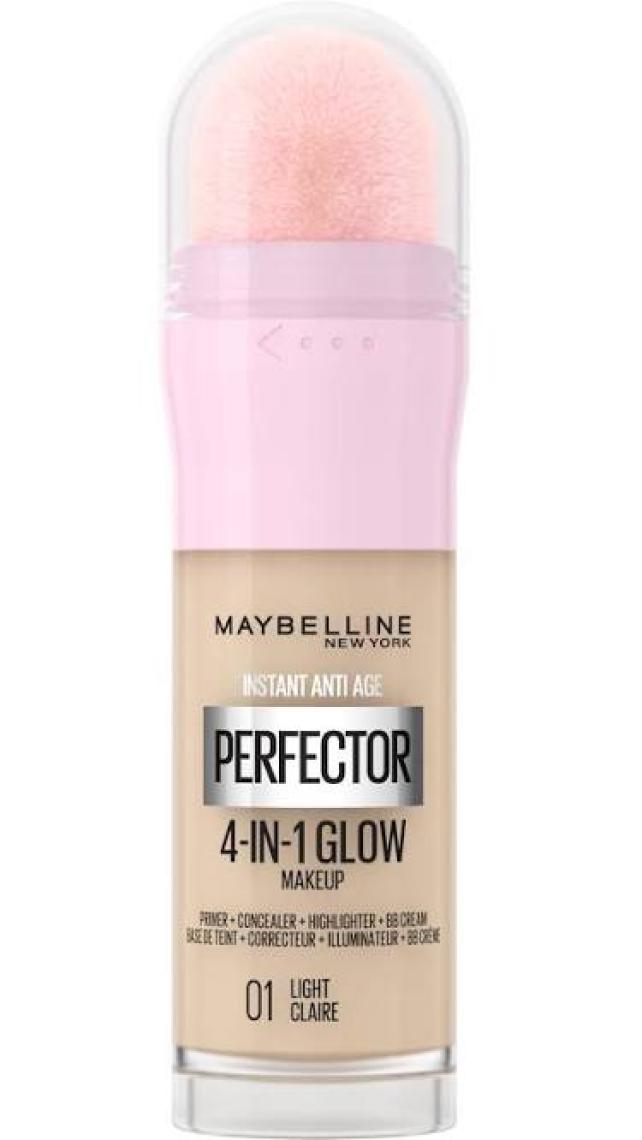 Instant Perfector Glow 4 Etki 1 Arada Fondöten / BB & CC Krem - 01 Light
