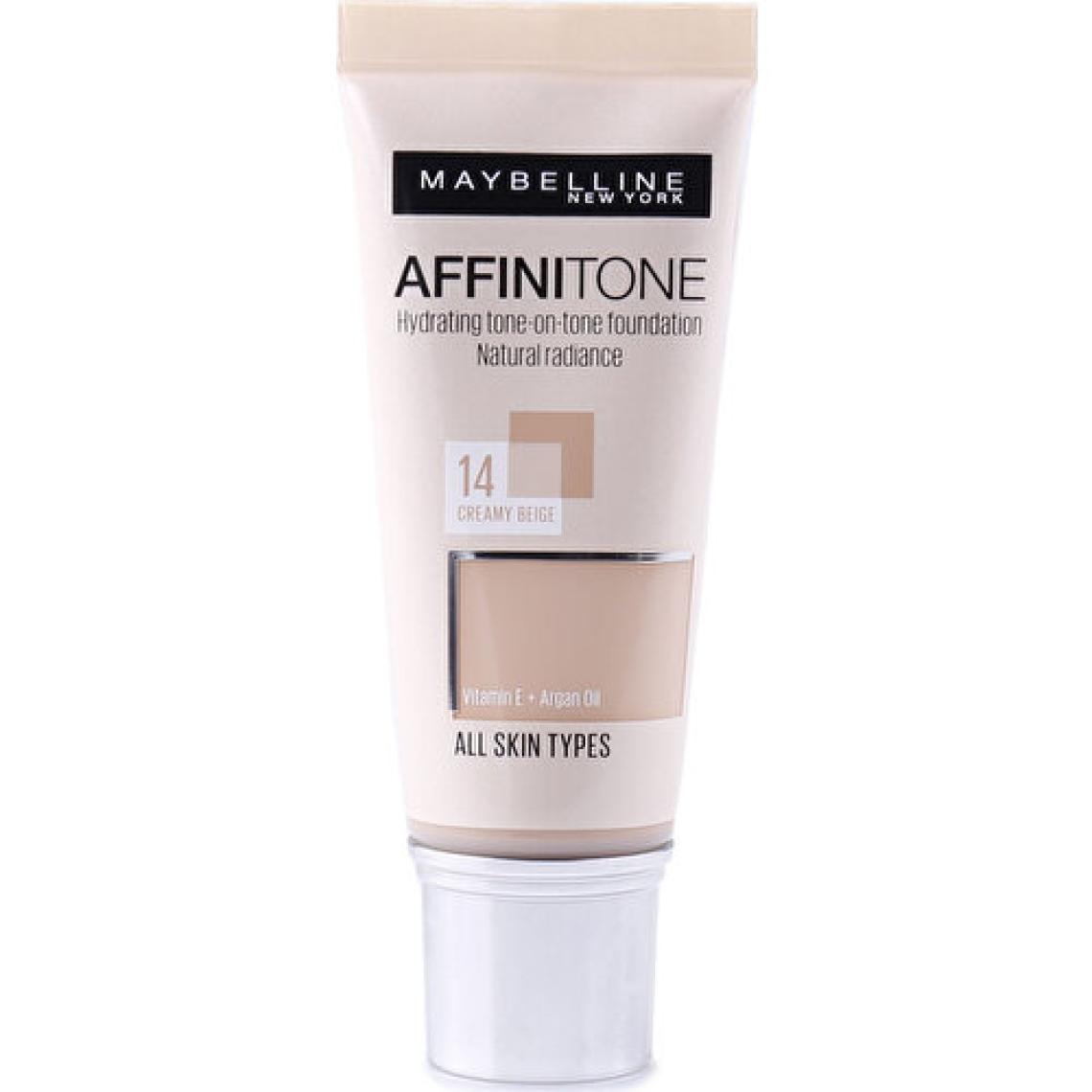 Maybelline Affinitone Fondöten 14 Creamy Beige