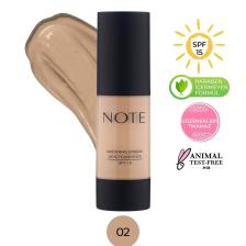 Note Mattifying Extreme Wear Fondöten Spf 15 02 Natural Beige
