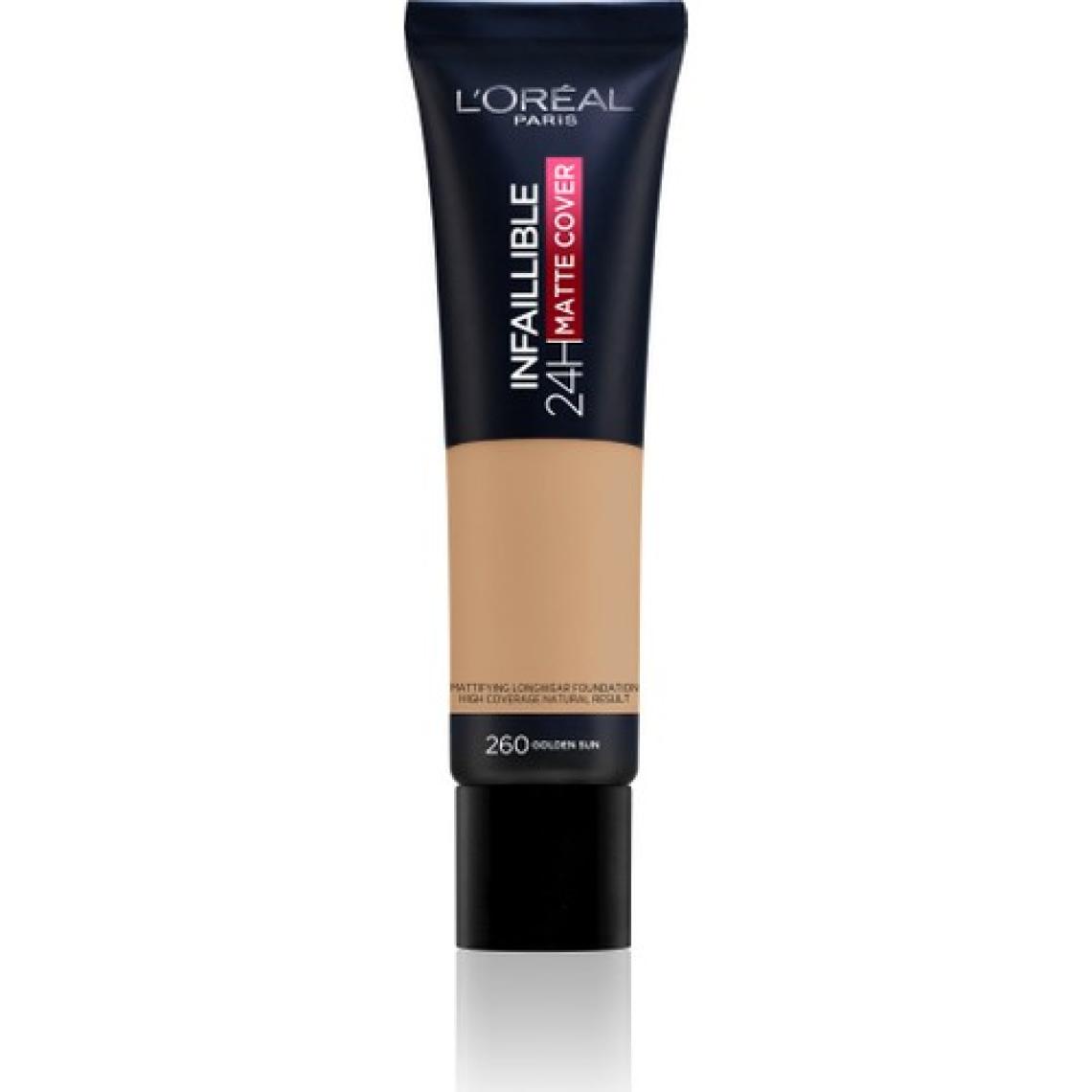 L'Oréal Paris Infaillible 32H Matte Cover Yüksek Kapatıcı Fondöten - 260 Sıcak Alt Ton