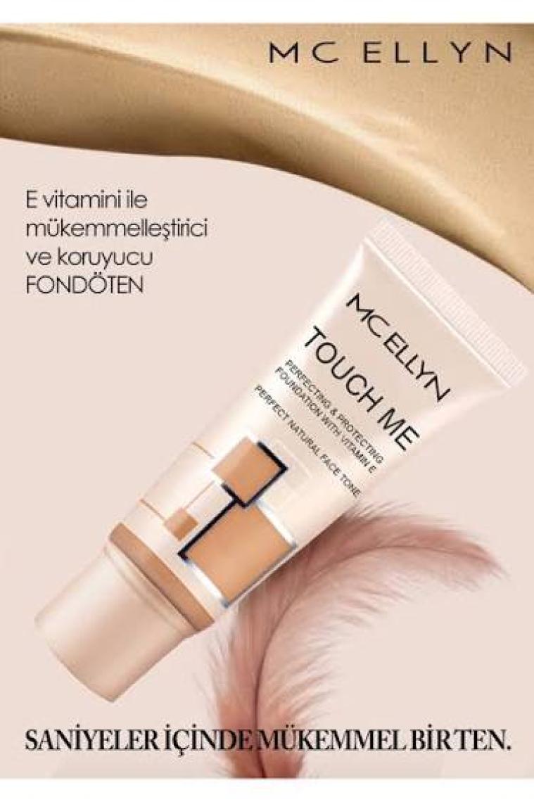 Mc Ellyn Touch Me Natural Face Tone Fondöten 04