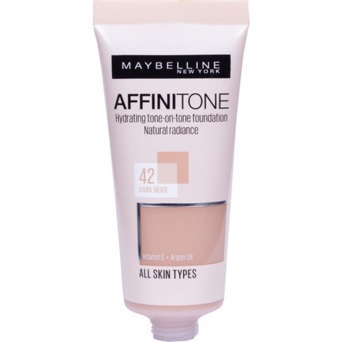 Maybelline New York Affinitone  Fondöten - 42 Dark Beige