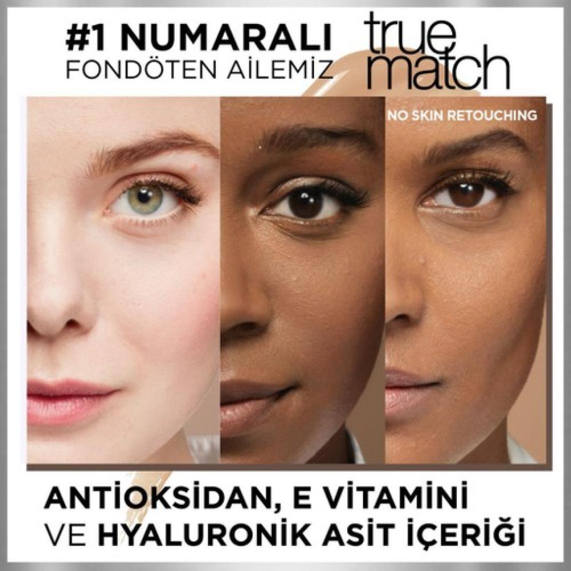 Loreal Paris True Match 1N Ivory Fondöten