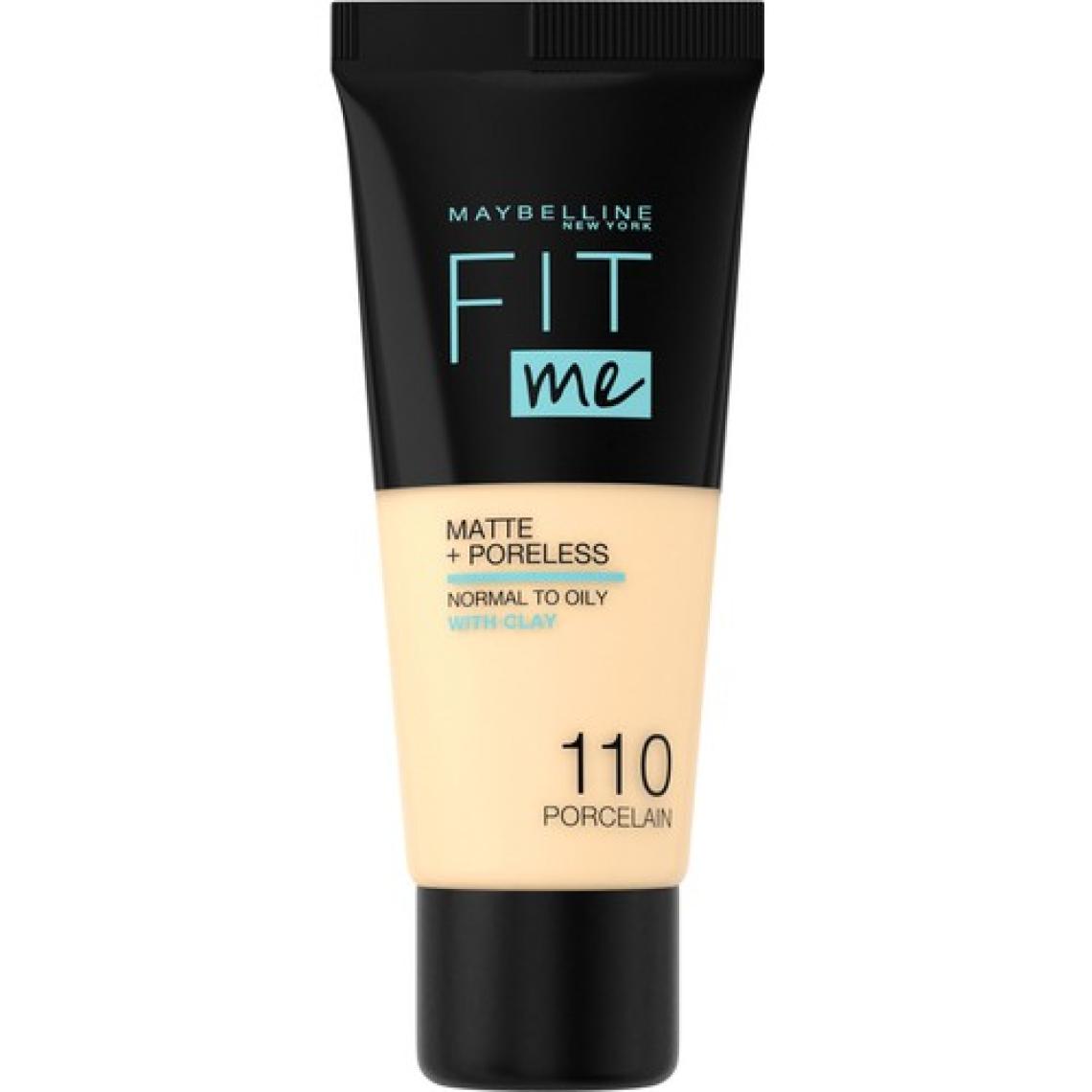 Maybelline Fit Me Matte + Poreless 110 Porcelain Fondöten
