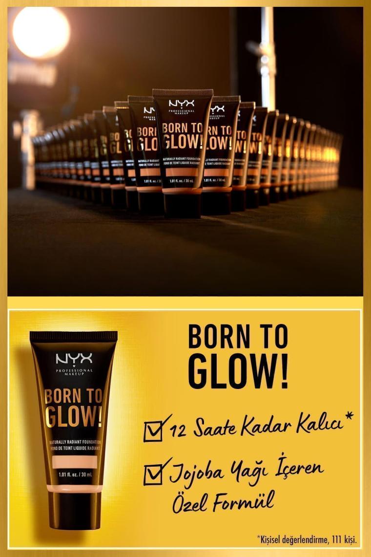 Fondöten - Born To Glow! Naturally Radiant Foundation 6 Vanilla 800897190347