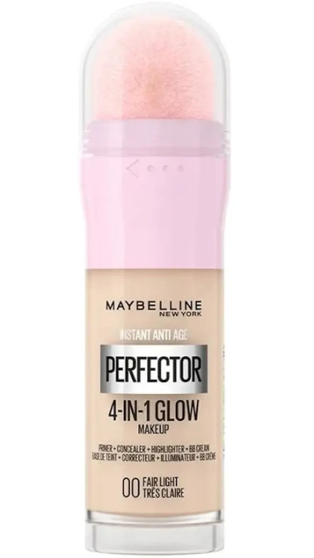 Maybelline New York Instant Perfector Glow 4 Etki 1 Arada Fondöten- 00 Fair Light 20 Ml