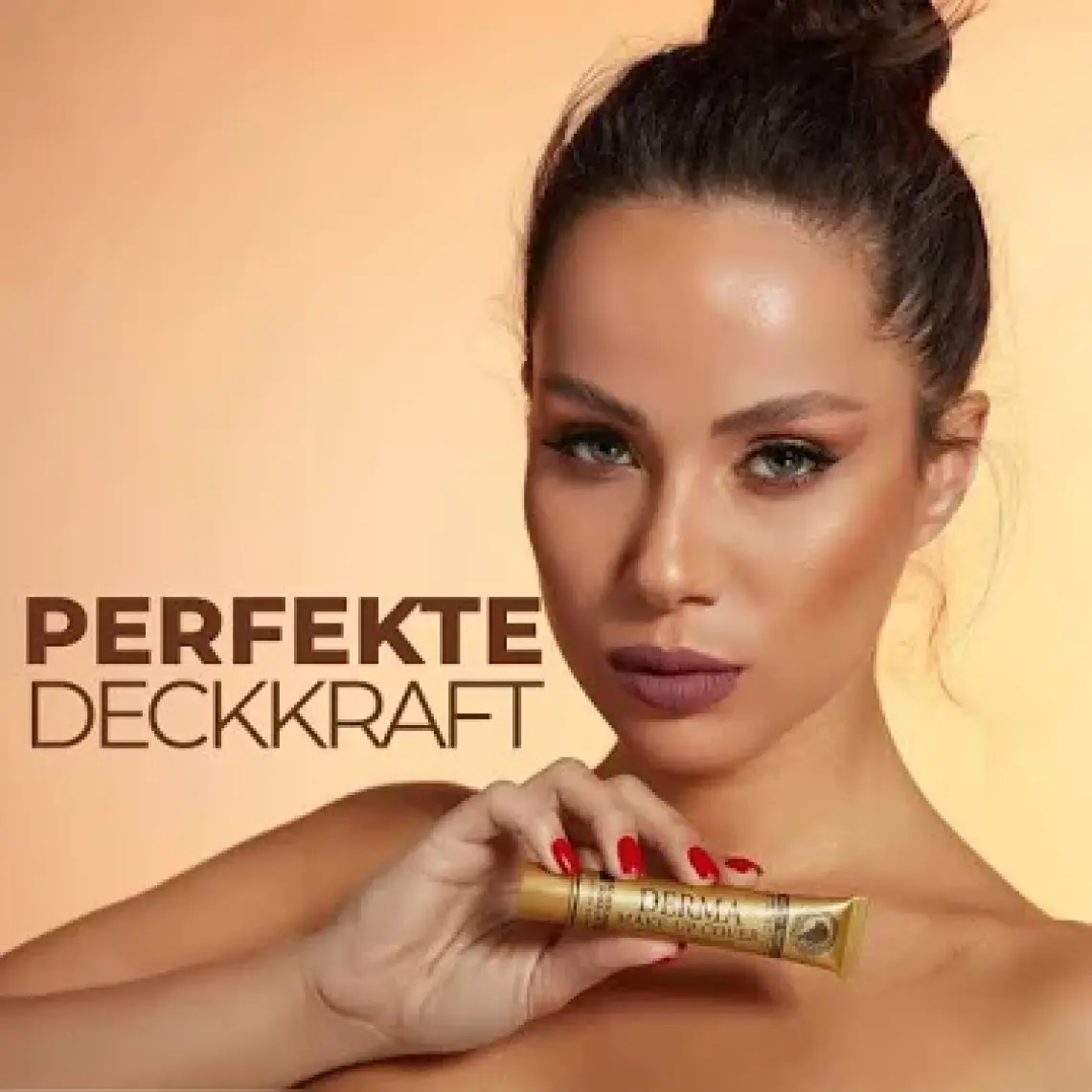 New Well Derma Makeup Cover Yoğun Kapatıcı Fondöten - 01 Gold