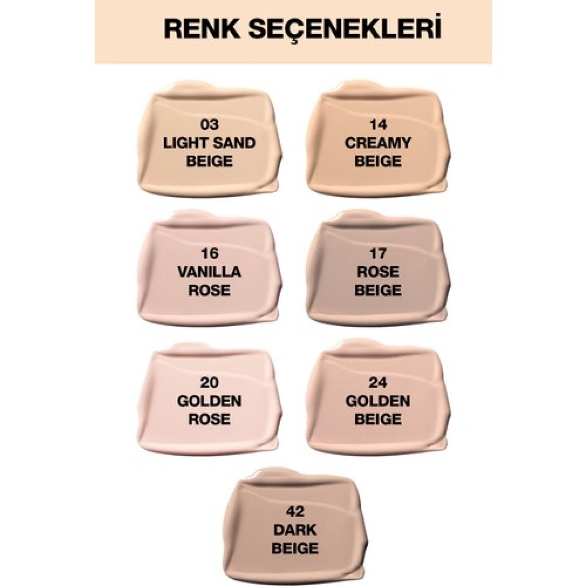 Maybelline Affinitone Fondöten 16 Vanilla Rose