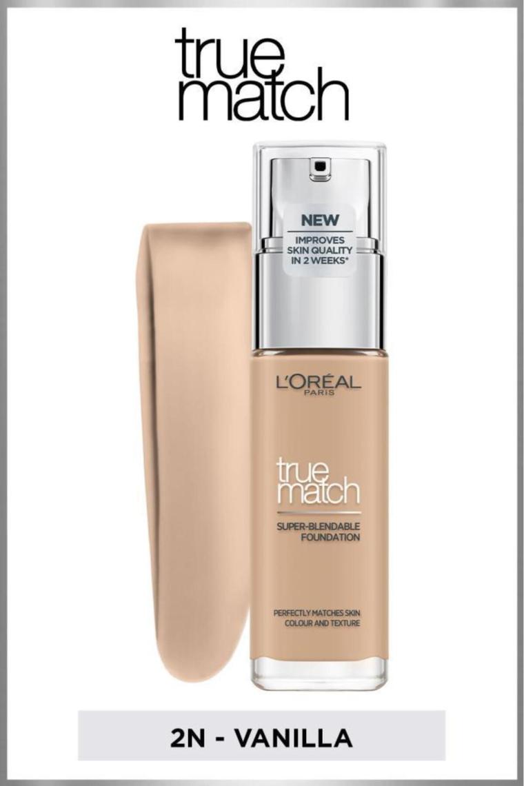 Loreal Paris True Match 2N Vanilla Fondöten