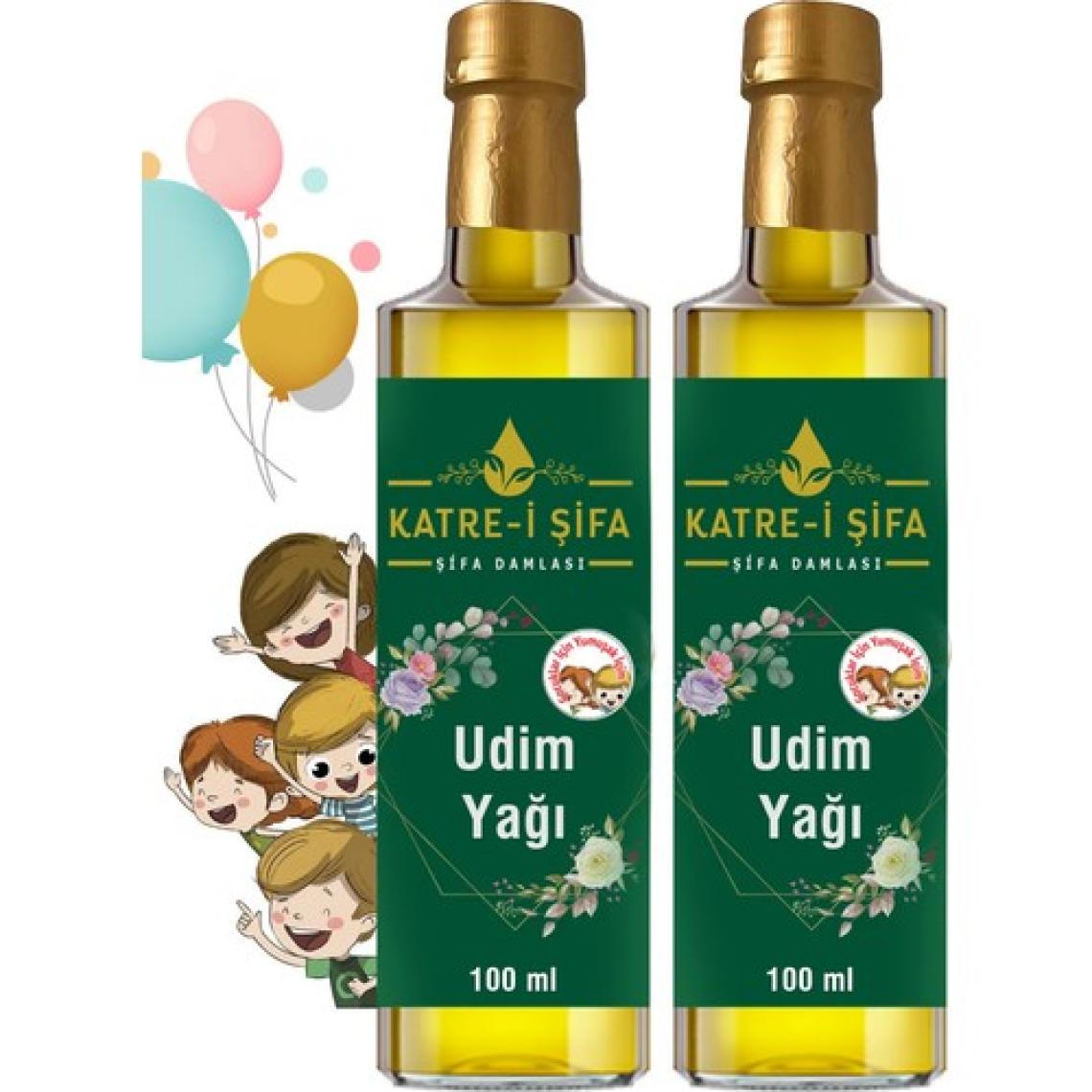Katre-i Şifa Çocuklar Için Yumuşak Içim Udim Yağı 100 ml 100 ml 2li Ekonomik Set