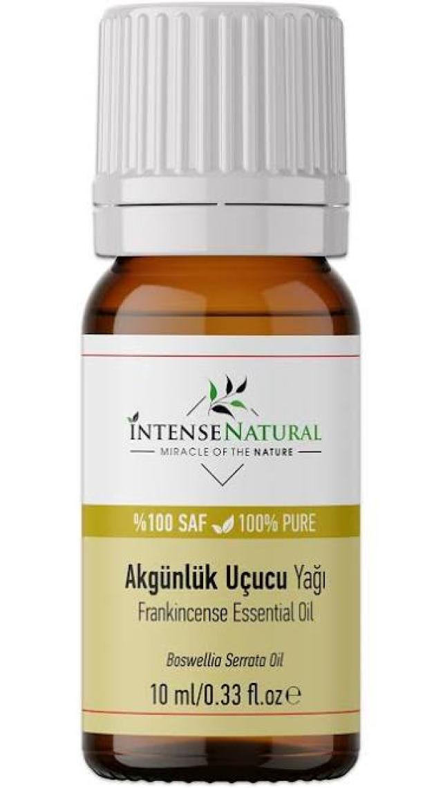 Intense Natural Akgünlük (Sığla) Uçucu Yağı 10 ml %100 Saf ve Doğal Ak Günlük Olibanum Frankincense Essential Oil