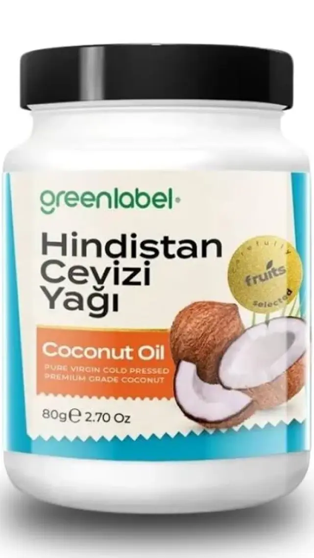Green Label Hindistan Cevizi Yağı 80 gr