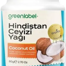 Green Label Hindistan Cevizi Yağı 80 gr