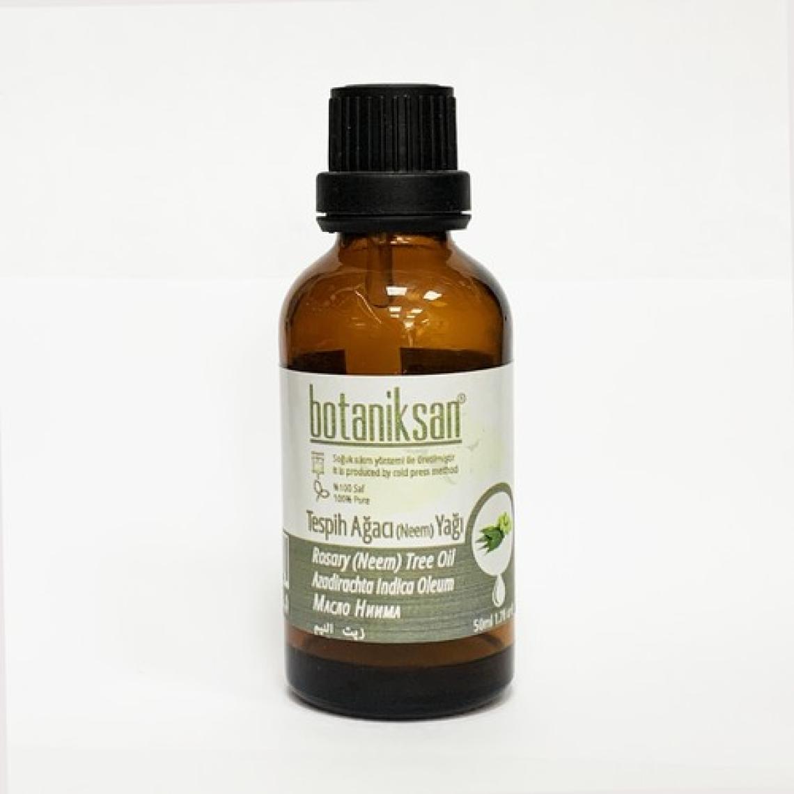 Botaniksan Tesbih Ağacı Neem Yağı Soğuk Sıkım Saf Doğal Katkısız 50 ml