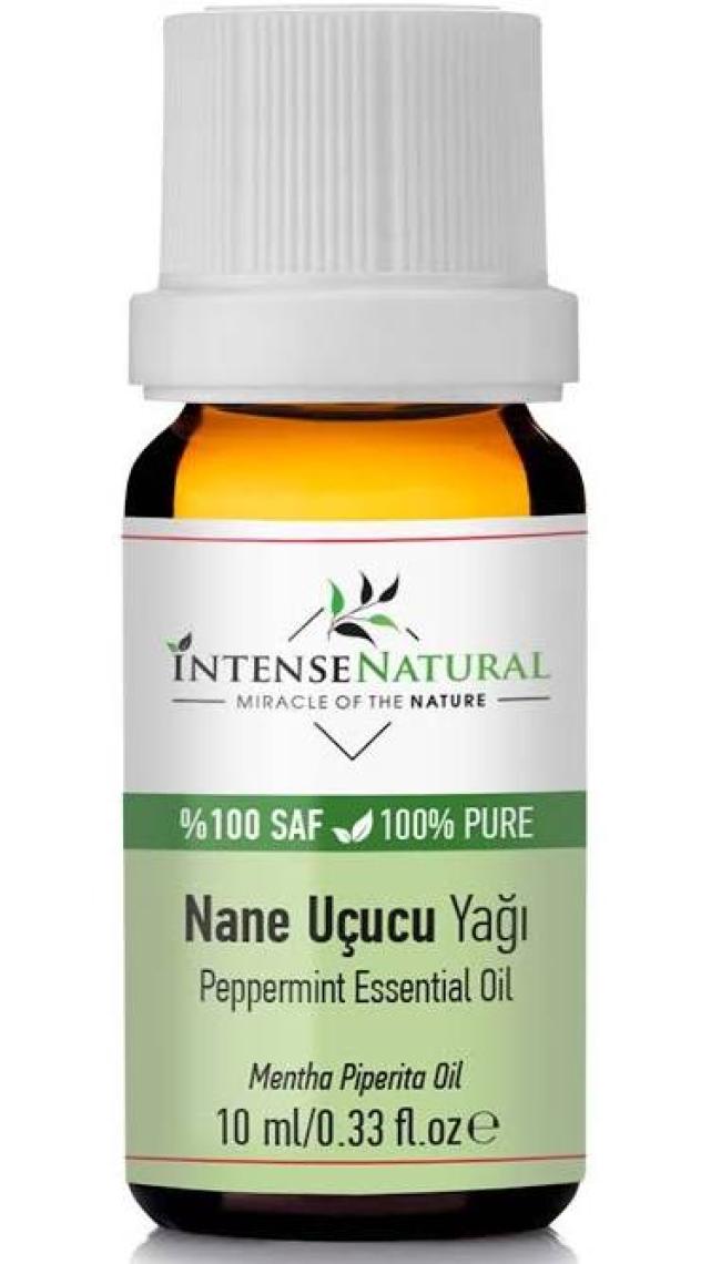 Intense Natural Nane Uçucu Yağı 10 ml %100 Saf ve Doğal Peppermint Essential Oil