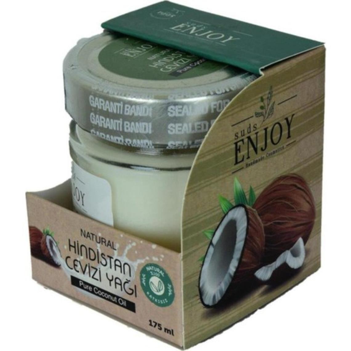Enjoy Suds Natural Hindistan Cevizi Yağı Soğuk Sıkım Press 175GR