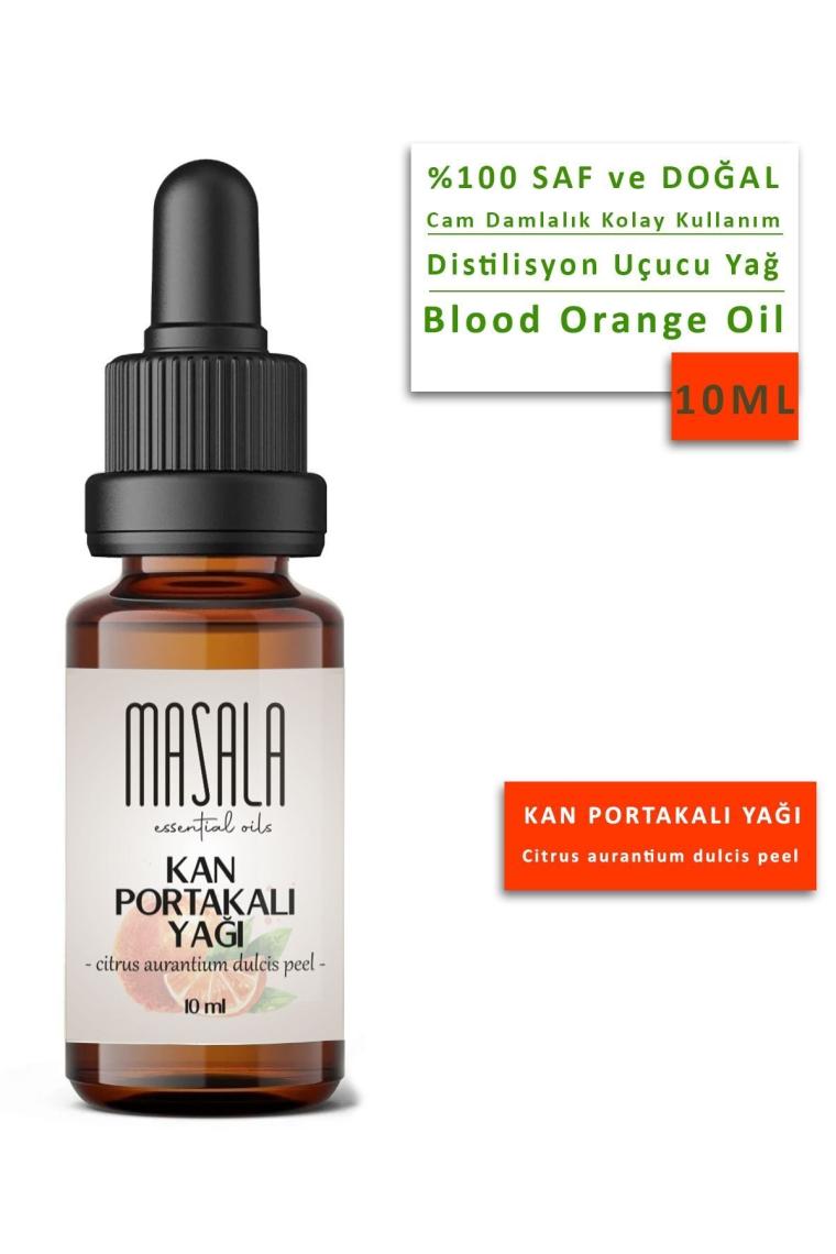 Masala Saf Kan Portakalı Yağı 10 ml (Blood Orange Oil)