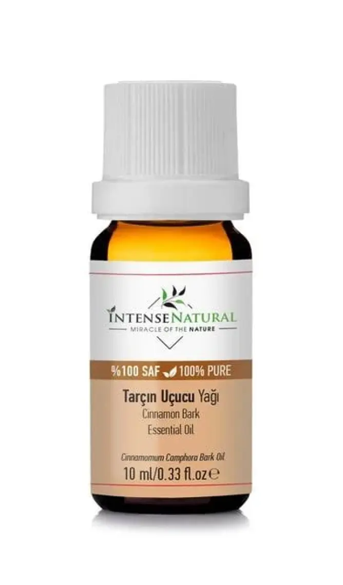 Intense Natural Tarçın Uçucu Yağı 10 ml %100 Saf ve Doğal Cinnamon Essential Oil