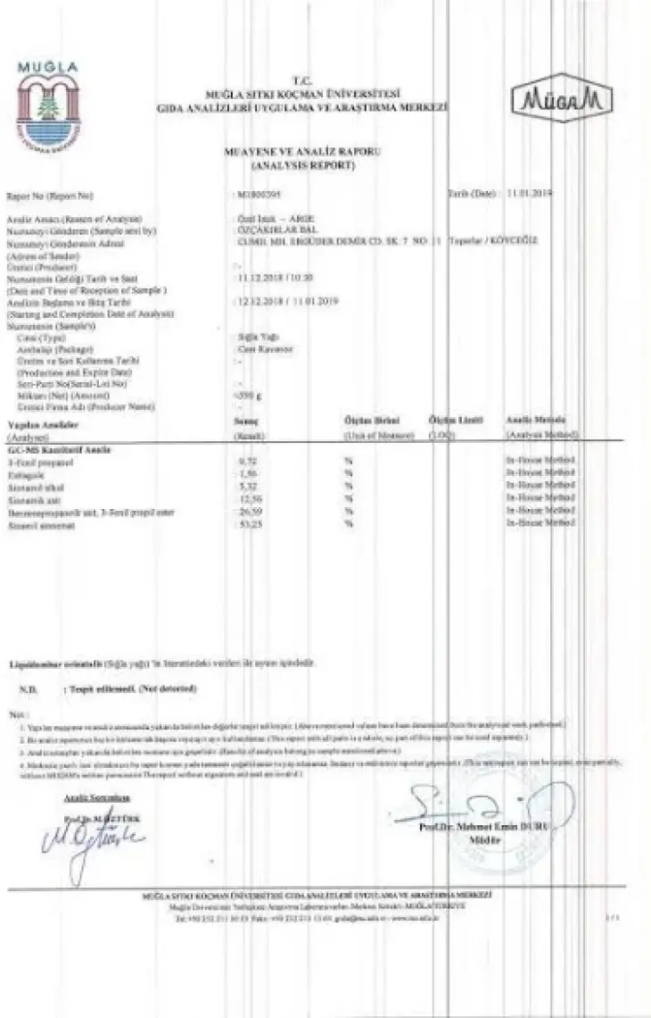 Köyceğiz Yöresel Sığla Günlük Yağı 100 G Cam Kavanoz
