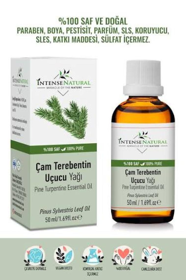 Çam Terebentin Uçucu Yağı 50 ml %100 Saf ve Doğal Pine Turpentine Essential Oil