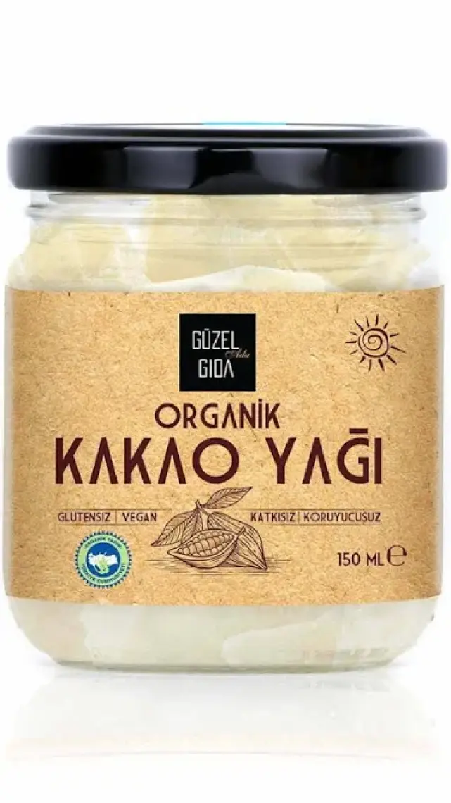 Güzel Ada Gıda Organik Kakao Yağı 150 Ml