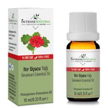 Intense Natural Itır Uçucu Yağı 10 ml %100 Saf ve Doğal Sardunya Çiçeği Geranium Flower Essential Oil