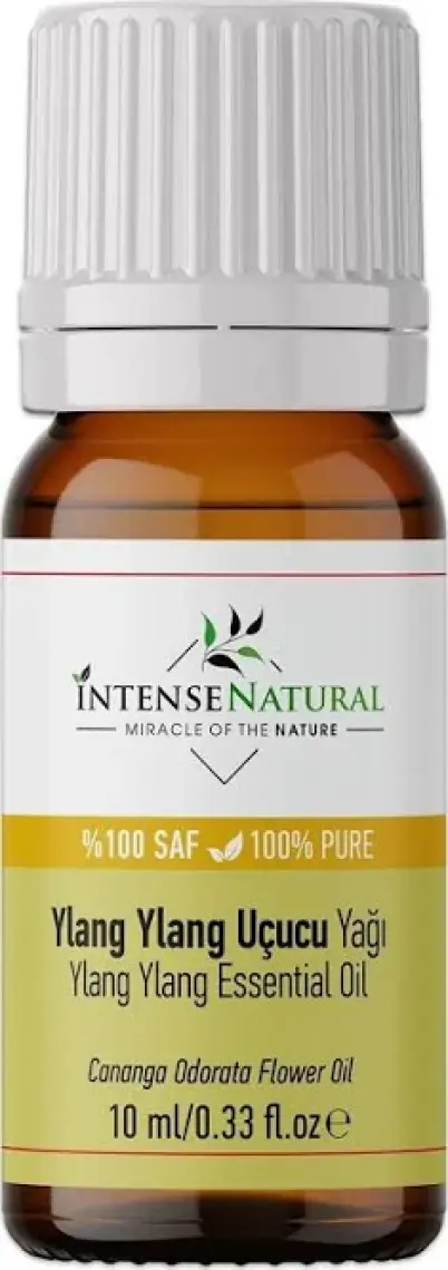 Intense Natural Ylang Ylang Uçucu Yağı 10 ml %100 Saf ve Doğal Ylang Ylang Essential Oil