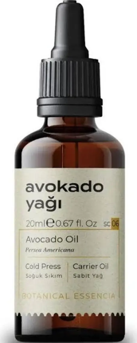 Green Label Avokado Yağı Soğuk Sıkım %100 Doğal Ve Saf 20ml
