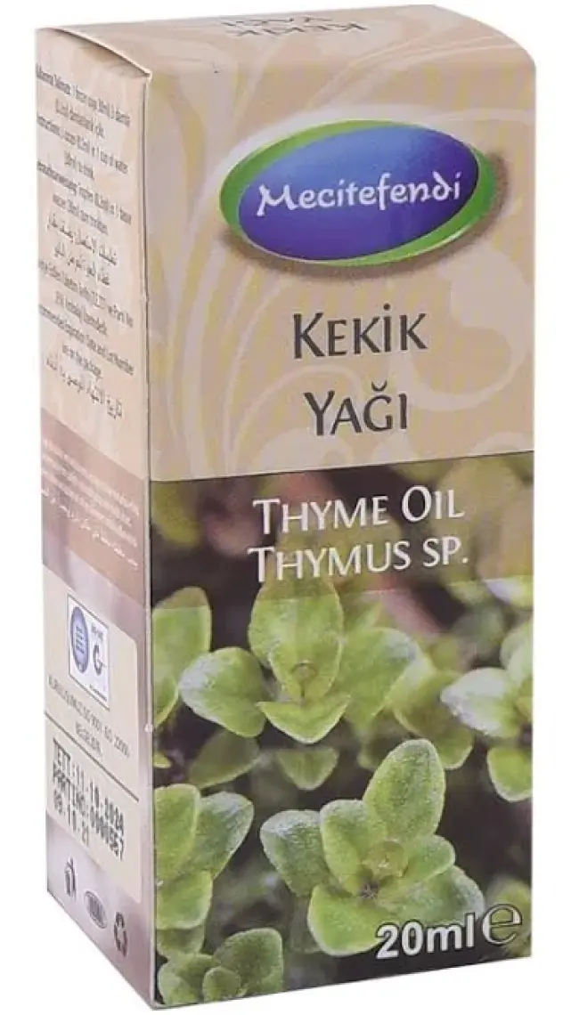 Mecitefendi Kekik Yağı 20 ml (%100 Saf Uçucu Yağ)