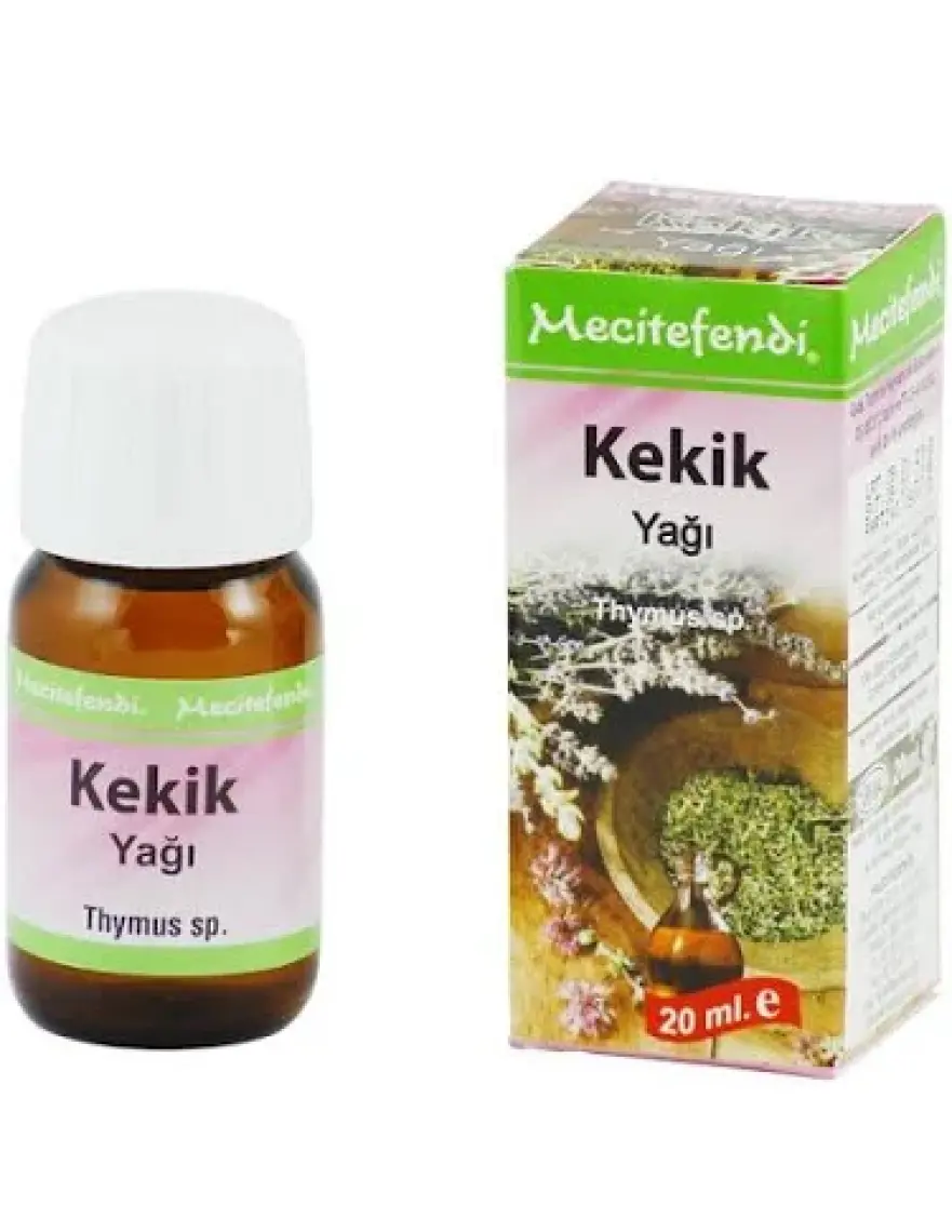 Mecitefendi Kekik Yağı 20 ml (%100 Saf Uçucu Yağ)