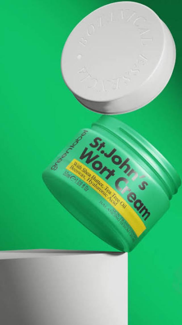 Green Label Kantaron Yağı Özlü Krem 50 ml