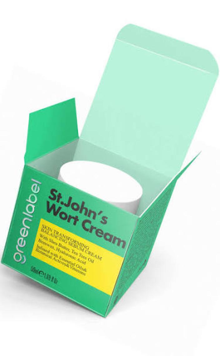 Green Label Kantaron Yağı Özlü Krem 50 ml