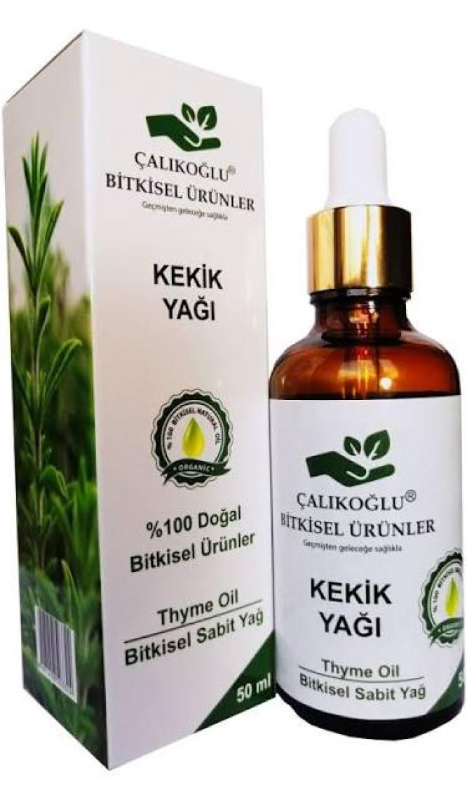 Çalıkoğlu Bitkisel Ürünler Organik Kekik Yağı 50 ml