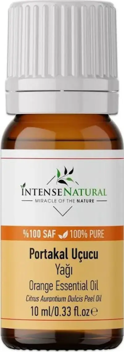 Intense Natural Portakal Uçucu Yağı 10 ml %100 Saf ve Doğal Orange Essential Oil