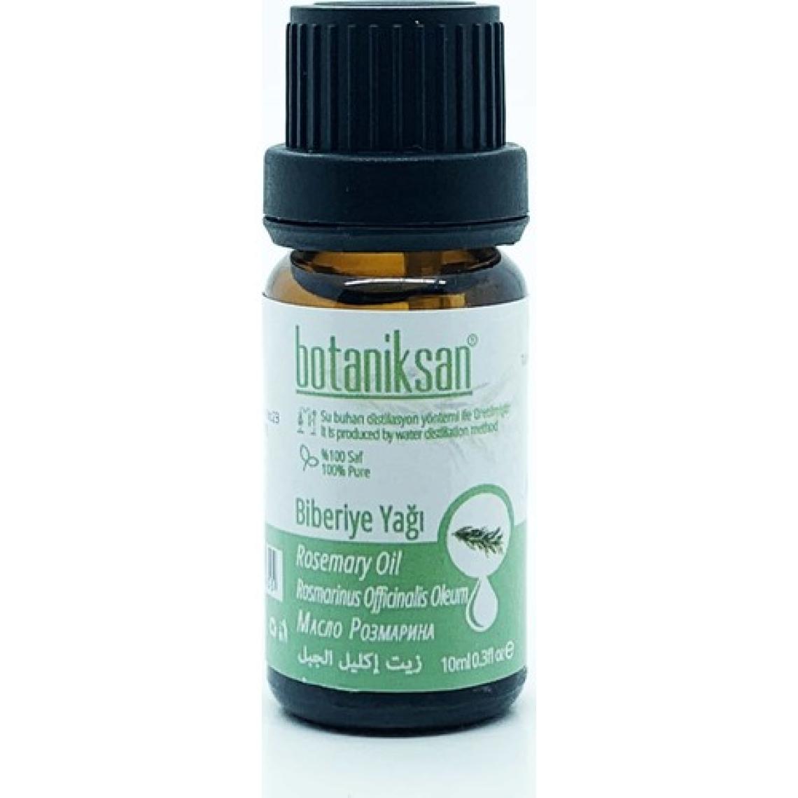 Botaniksan Biberiye Yağı 10ML Distilasyon, Saf, Doğal, Katkısız