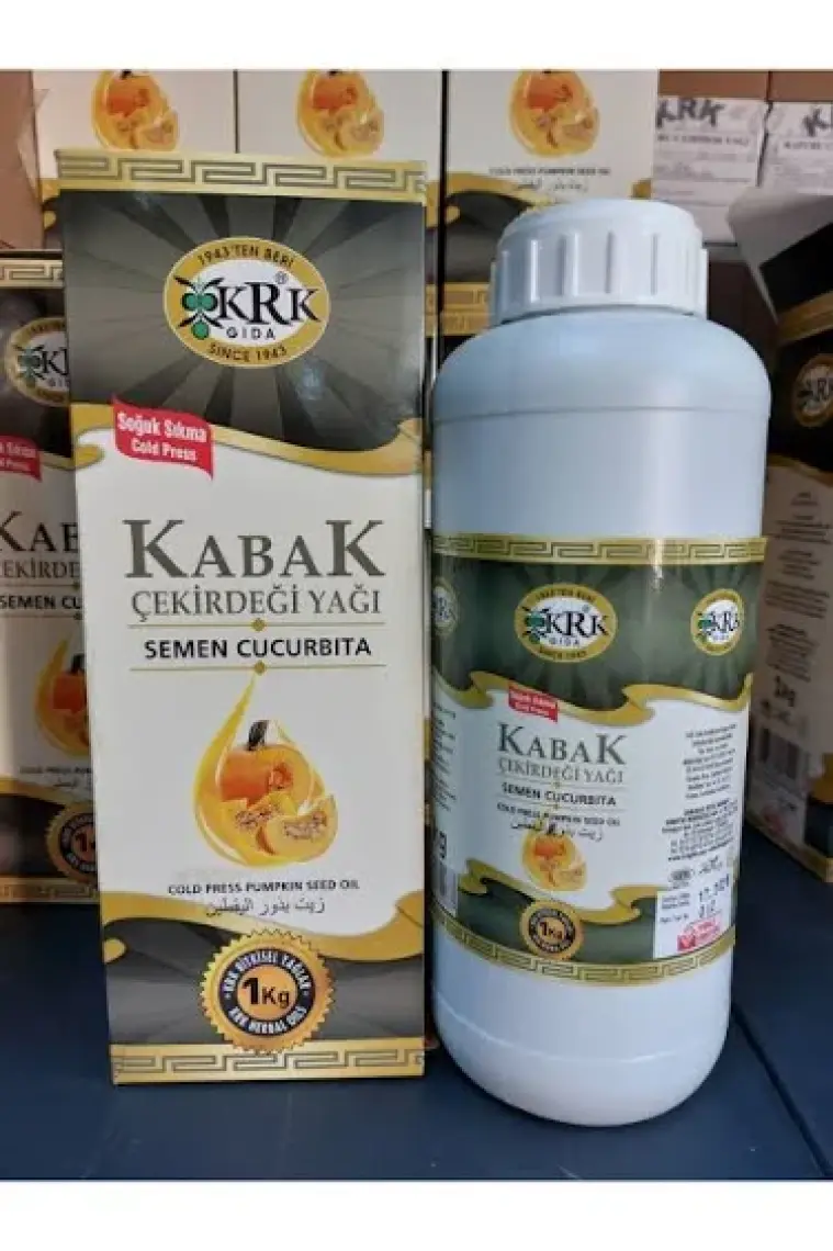 KRK Kabak Çekirdeği Yağı 1 kg