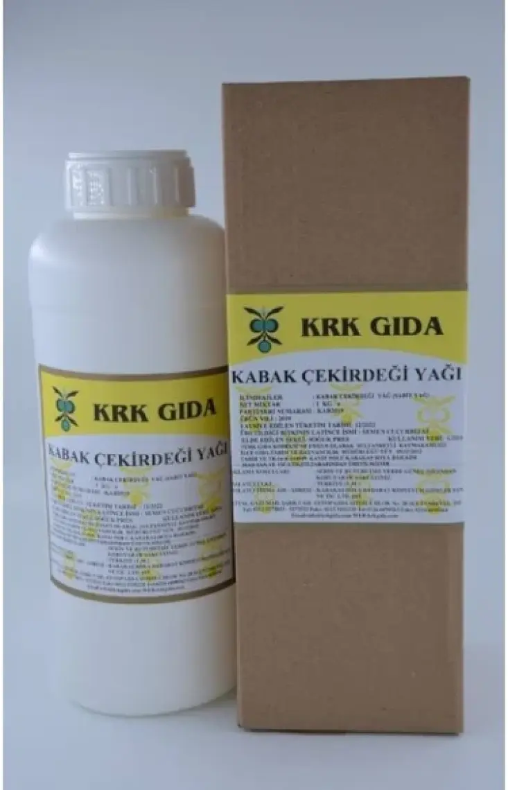 KRK Kabak Çekirdeği Yağı 1 kg