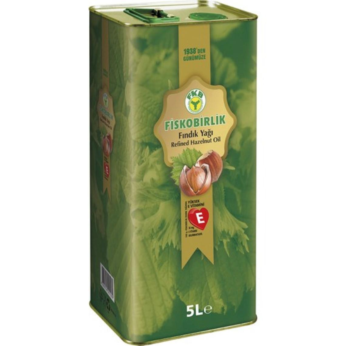 Fiskobirlik Fındık Yağı 5 Litre