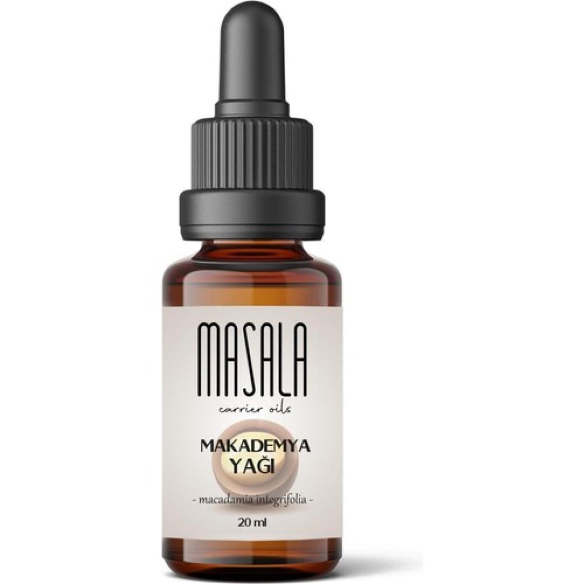 Masala Soğuk Pres Macadamia Yağı 20 Ml. (Macadamia Carrier Oil)